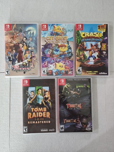 Switch bundle ace attorney cat - switch,